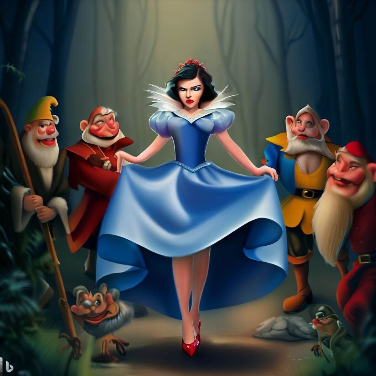 Hindi Stories Snow White and the Seven Dwarfs in Hindi