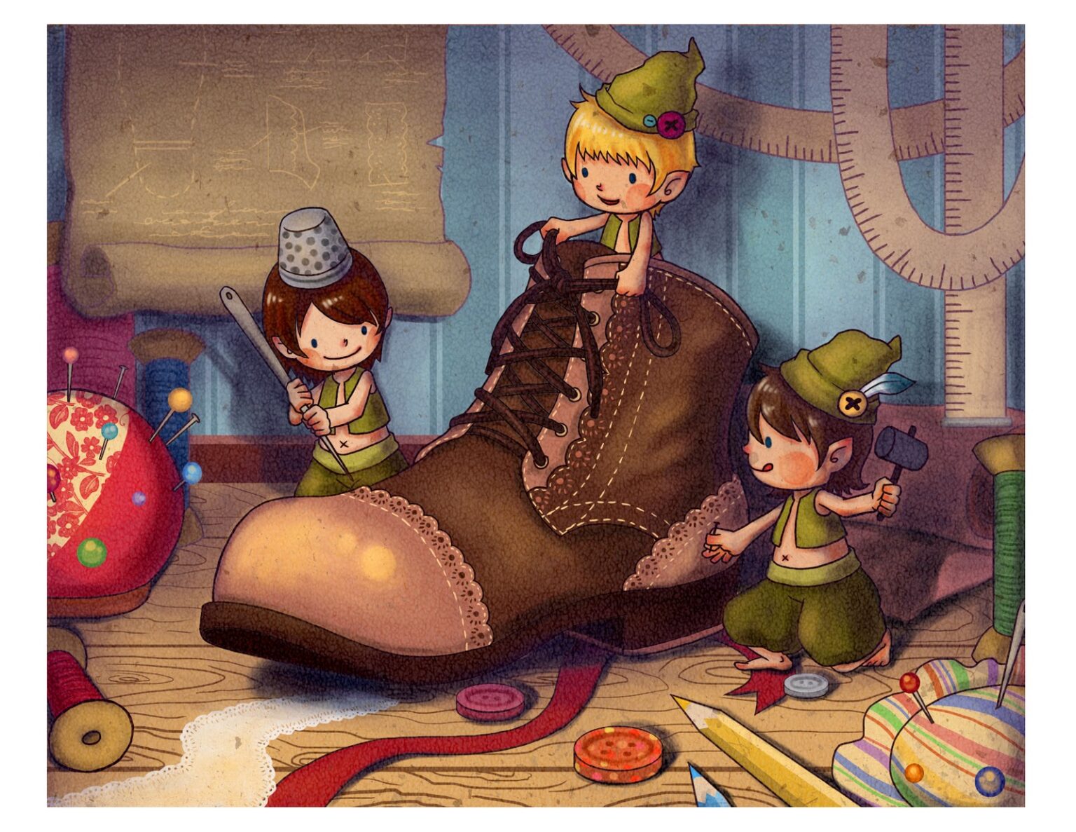 बौने और मोची की कहानी | The Elves and the Shoemaker Story in Hindi