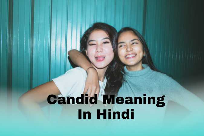 candid meaning in hindi