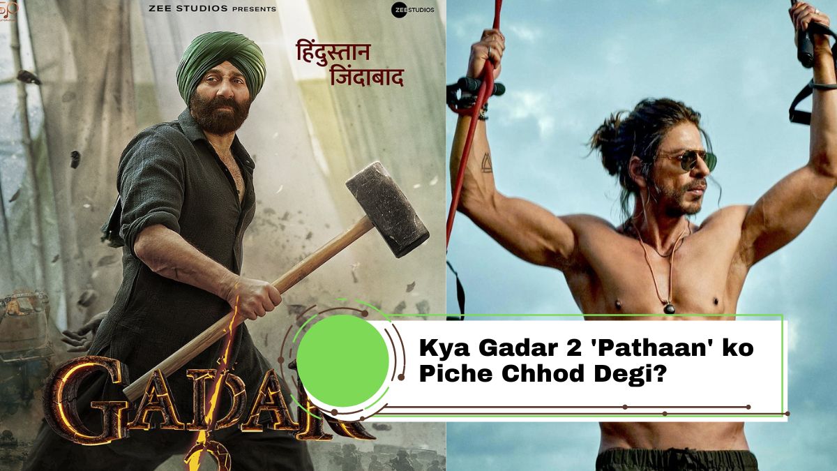'Gadar 2' Ka Dhamaal: Kya Sunny Deol ki Film 'Pathaan' ko Piche Chhod Degi?
